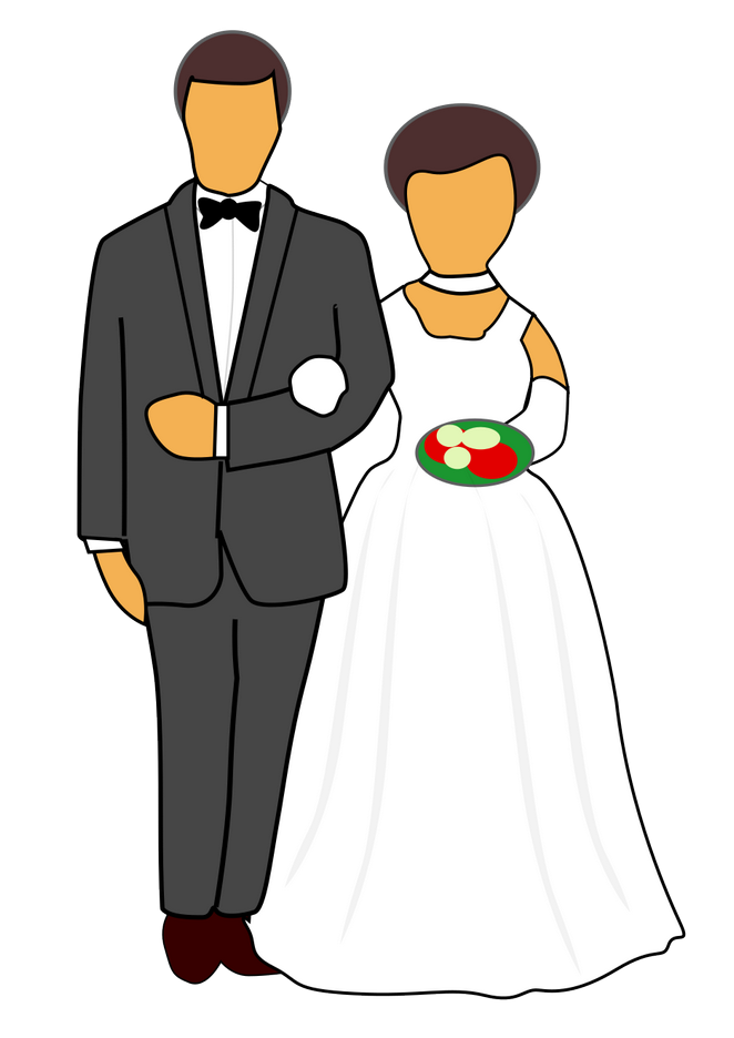 Přání pro novomanžele, gratulace, texty, obrázky - Přání pro novomanžele